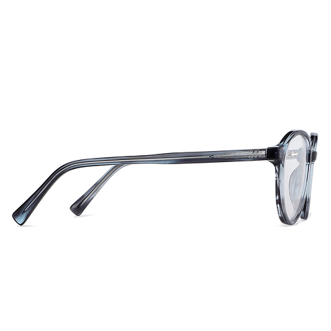 Hooper Online Sky Blue Full Rim Round left side