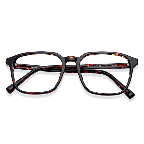 Hooper Online Tortoise Full Rim Square left side