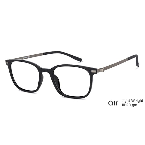 Lenskart Air Online Black Full Rim Rectangle right side
