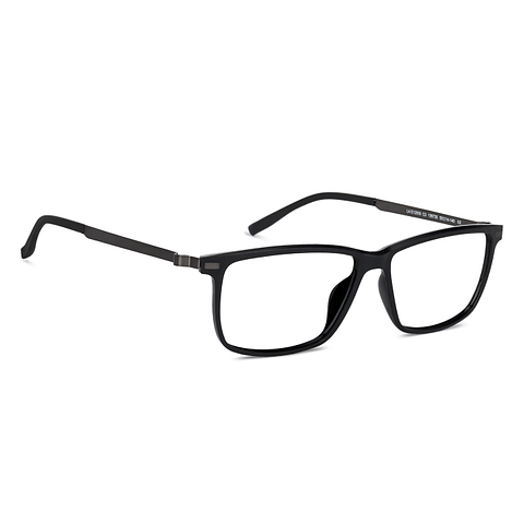 Lenskart Air Online Black Full Rim Rectangle left side