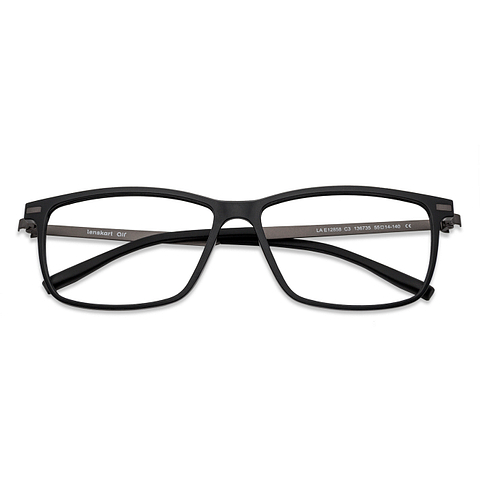 Lenskart Air Online Black Full Rim Rectangle right side