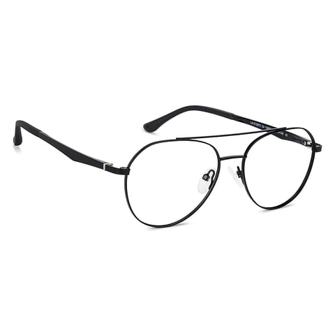 Lenskart Air Online Black Full Rim Aviator left side