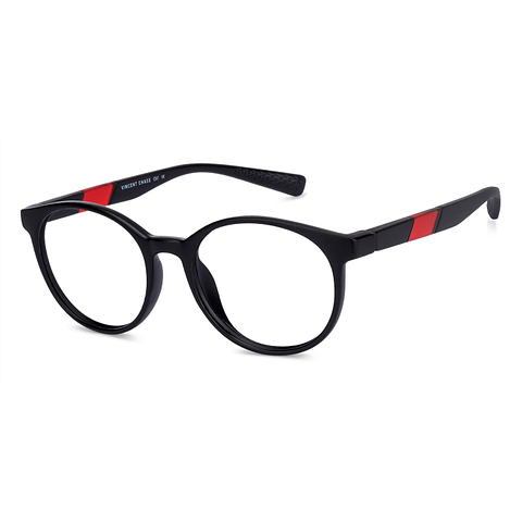 Lenskart Air Online Black Full Rim Round right side