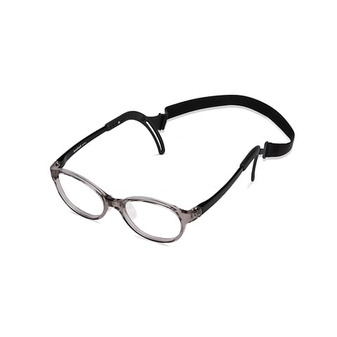 Hooper Online Gray Transparent Full Rim Round left side
