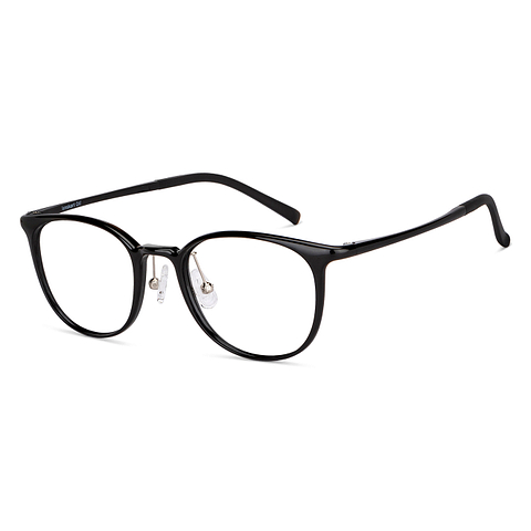 Lenskart Air Online Black Full Rim Round left side Lenskart Air Online Black Full Rim Round left side