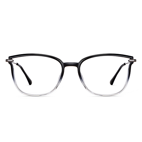 Lenskart Air Online Black Transparent Full Rim Cat Eye right side Lenskart Air Online Black Transparent Full Rim Cat Eye right side