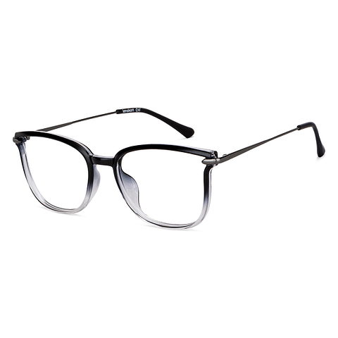 Lenskart Air Online Black Transparent Full Rim Cat Eye left side Lenskart Air Online Black Transparent Full Rim Cat Eye left side