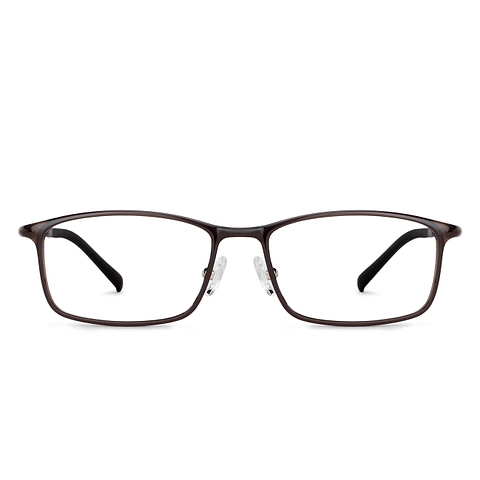 Lenskart Air Online Gray Transparent Full Rim Rectangle right side