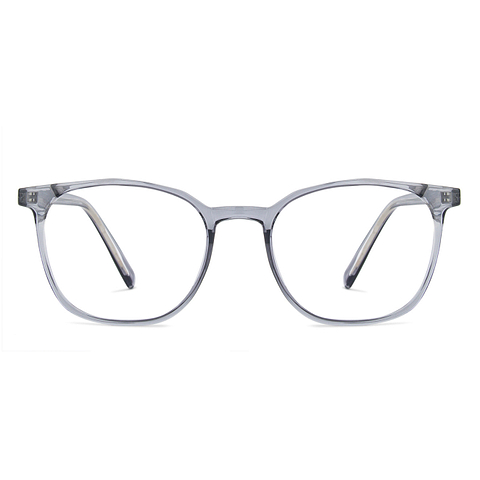 Lenskart Air Online Gray Transparent Full Rim Square left side