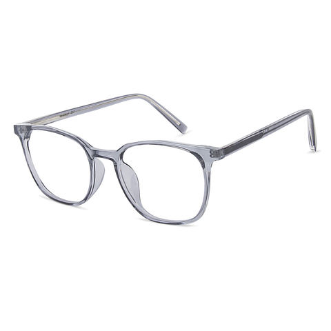 Lenskart Air Online Gray Transparent Full Rim Square right side