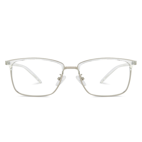 Lenskart Air Online Silver Full Rim Square right side