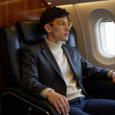 Lenskart Hustlr Amber Full Rim Square right side