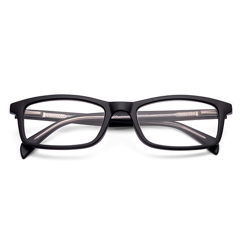 Lenskart READERS Black Black Full Rim Rectangle Lenskart READERS LR E11058 Only for 1 5 Prefitted Powers left side