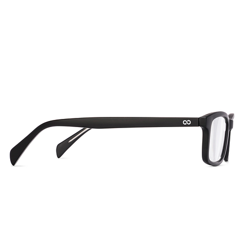Lenskart READERS Black Black Full Rim Rectangle Lenskart READERS LR E11058 Only for 2 Prefitted Powers left side