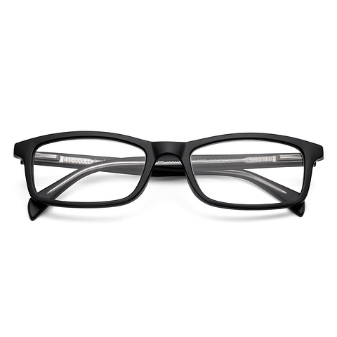 Lenskart READERS Black Black Full Rim Rectangle Lenskart READERS LR E11058 Only for 2 Prefitted Powers left side
