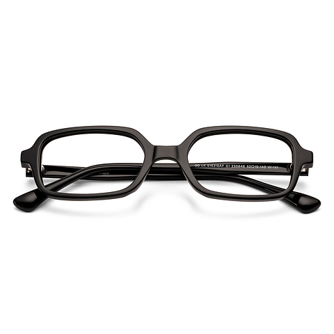 Lenskart Black Full Rim Rectangle left side