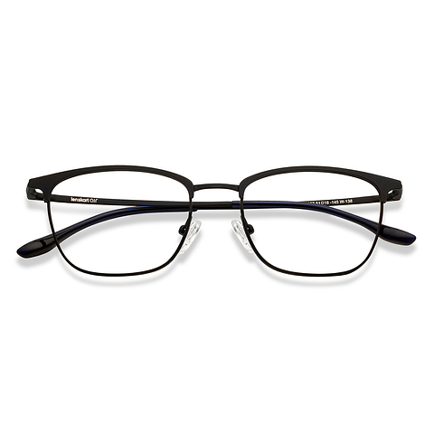 Lenskart Air Black Full Rim Rectangle left side