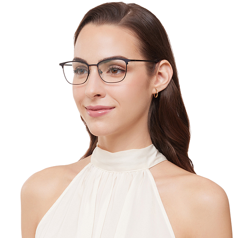 Lenskart Air Black Full Rim Rectangle right side