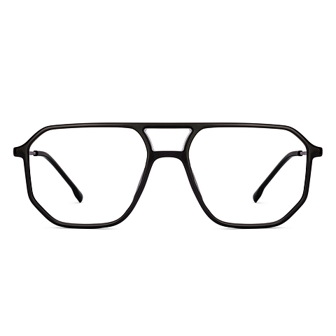 Lenskart Air Black Full Rim Geometric right side