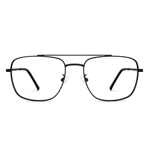 Lenskart Black Full Rim Aviator right side