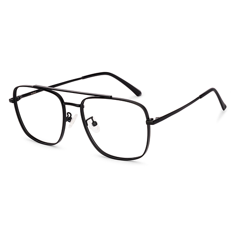 Lenskart Black Full Rim Aviator right side