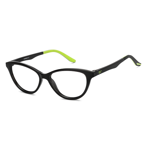 Lenskart Air Online Black Full Rim Cat Eye right side