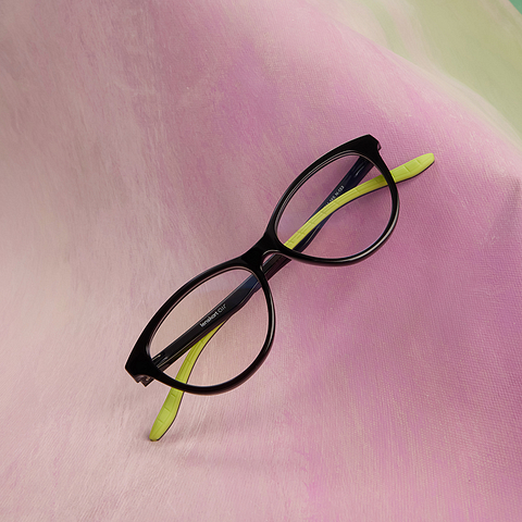 Lenskart Air Online Black Full Rim Cat Eye right side