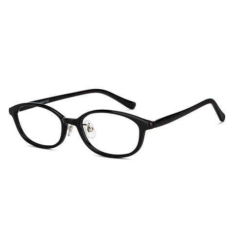 Lenskart Air Online Black Full Rim Round left side