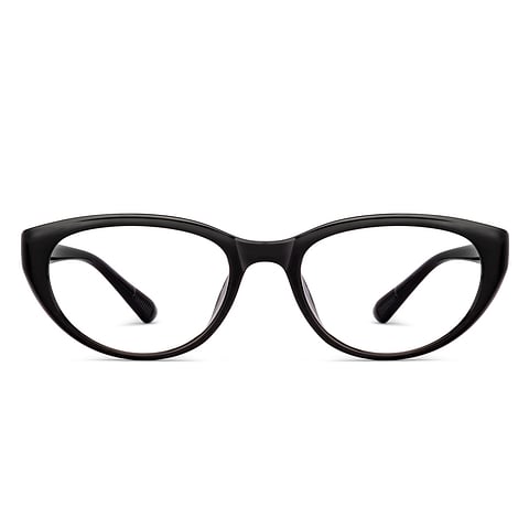 Lenskart Air Black Full Rim Cat Eye right side