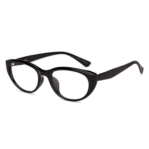 Lenskart Air Black Full Rim Cat Eye right side
