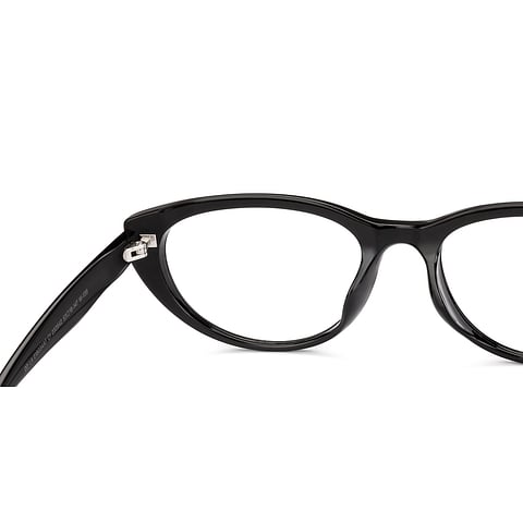 Lenskart Air Black Full Rim Cat Eye right side