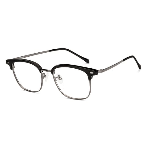 Lenskart Black Full Rim Clubmaster left side