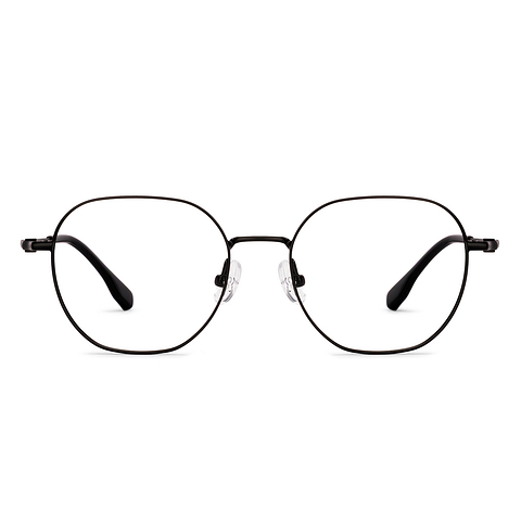 Lenskart Black Full Rim Geometric right side
