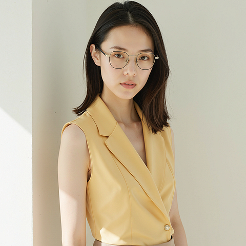 Lenskart Black Full Rim Geometric right side