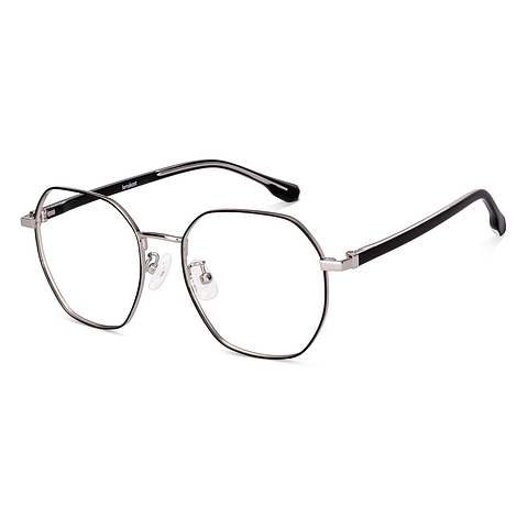 Lenskart Black Full Rim Geometric right side