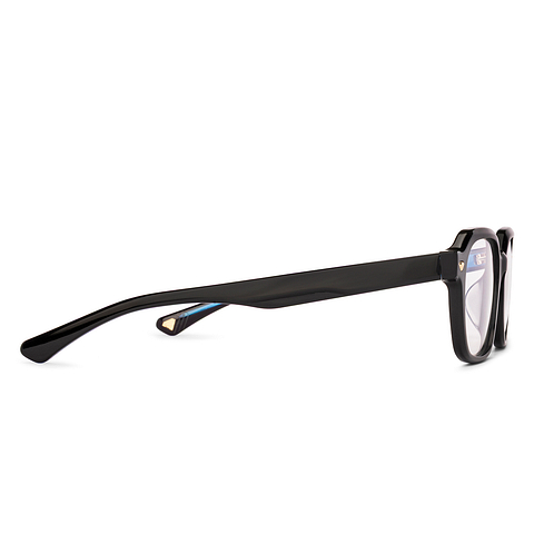 Lenskart STUDIO Black Full Rim Geometric left side