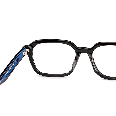 Lenskart STUDIO Black Full Rim Geometric right side
