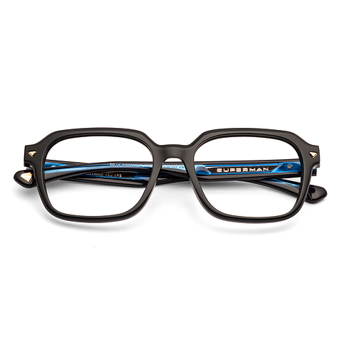 Lenskart STUDIO Black Full Rim Geometric left side