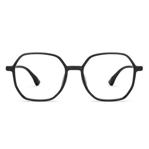 Lenskart Air Black Full Rim Geometric right side
