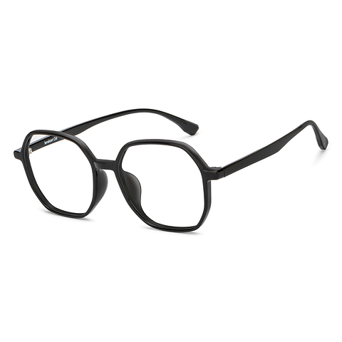 Lenskart Air Black Full Rim Geometric left side