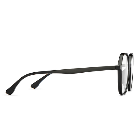 Lenskart Air Black Full Rim Geometric left side
