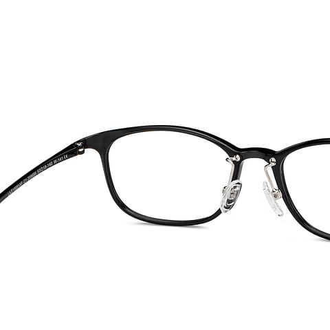 Lenskart Air Black Full Rim Oval right side