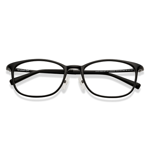 Lenskart Air Black Full Rim Oval left side