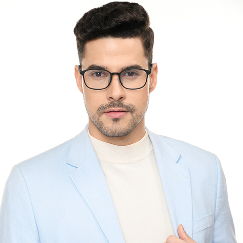 Lenskart Air Online Black Full Rim Square right side