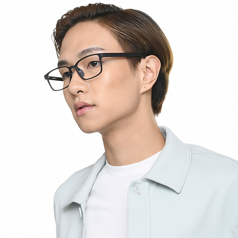 Lenskart Air Online Black Full Rim Rectangle right side