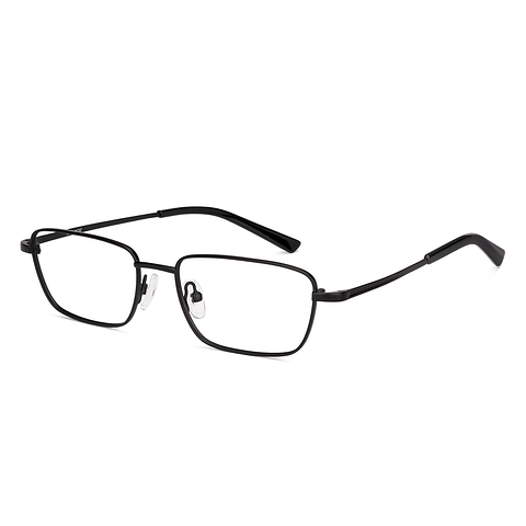 Lenskart Air Online Black Full Rim Rectangle left side