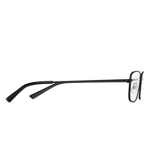 Lenskart Air Online Black Full Rim Rectangle left side