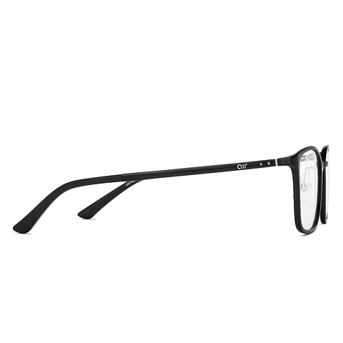 Lenskart Air Black Full Rim Rectangle left side
