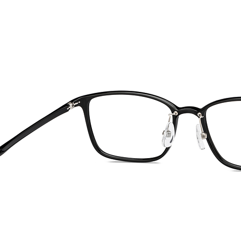 Lenskart Air Black Full Rim Rectangle right side