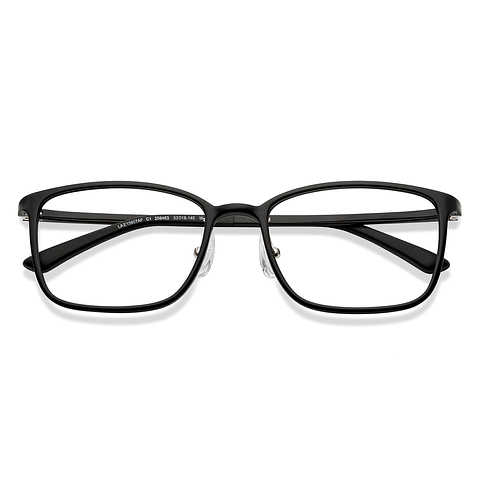 Lenskart Air Black Full Rim Rectangle left side